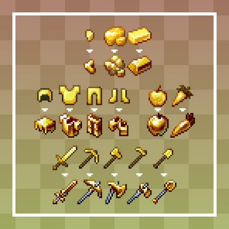 Gold Sprites