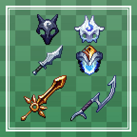 League Weapon Sprites