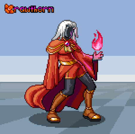 Calamitas Fighting Game Sprite